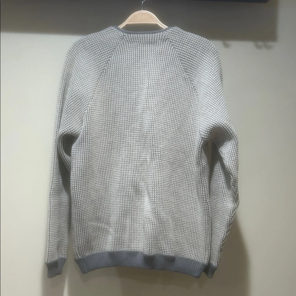 Gray Button-Up Men's or women’s sweater vintage - Picture 5 of 5